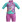 Speedo Βρεφικό σετ κολύμβησης Girls Learn to Swim Sun Protection Top & Shorts
